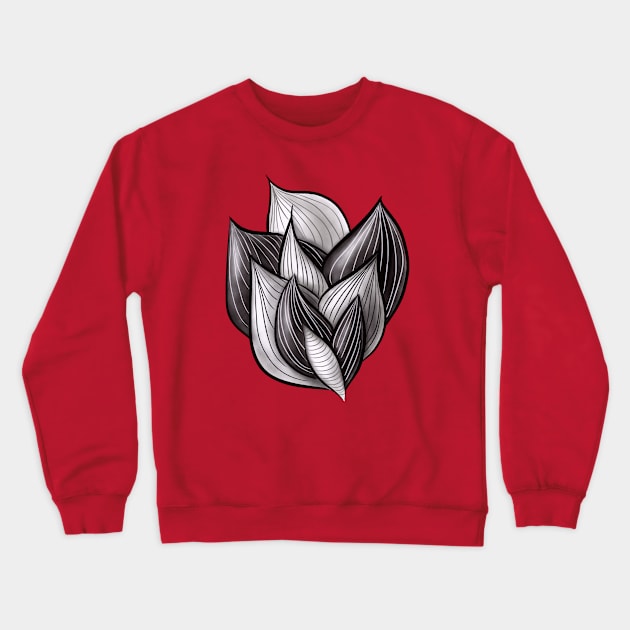 Abstract Dynamic Shapes Crewneck Sweatshirt by Boriana Giormova